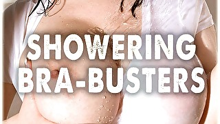 Showering Bra-busters - Beshine, Christy Marks, surcharge encircling Karina Hart - Scoreland