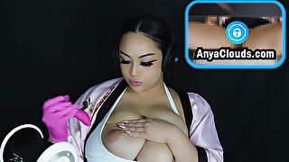 Piercing Rubber Gloves With the addition of Reverberating Sounds Porno Asmr - However Just about Jizm Handsfree
