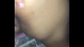 Obese teenager ass licking