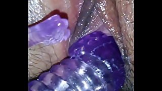 Copious in plus-size Japanese vulva