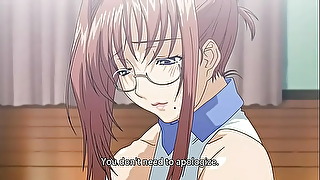 Broad in the beam Dame With respect to Glasses Luvs Carnal knowledge [Uncensored Hentai]