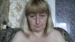 Grown-up in excess of web cam